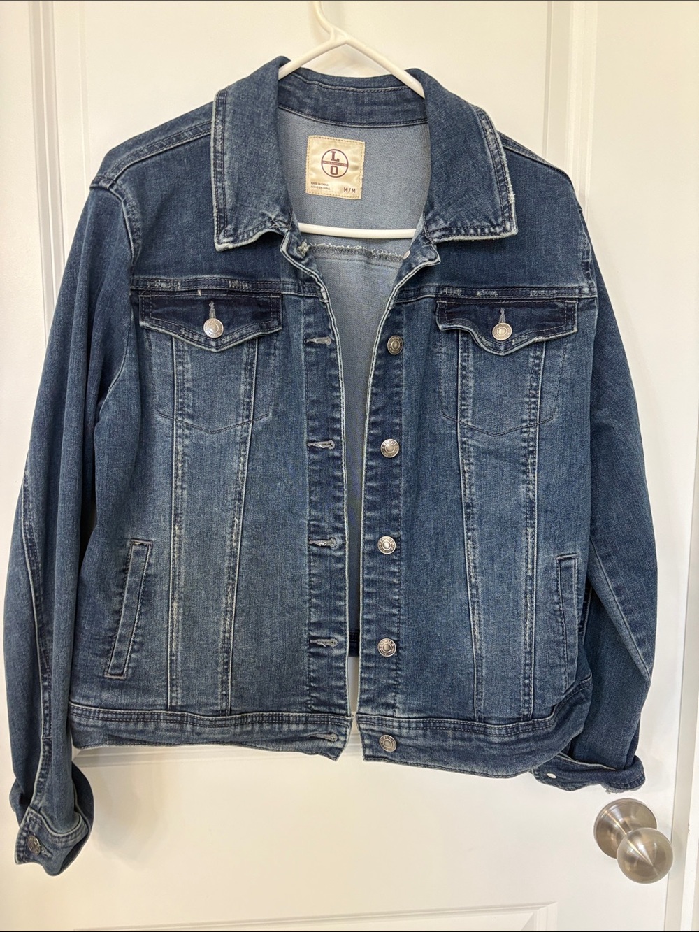 Classic Blue Denim Jacket - Lightweight Shirt Jacket
